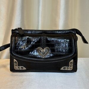 Black Western Crossbody Bag